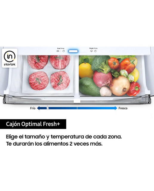 Frigorífico Combi Samsung No Frost, Smart - RB38C655DS9/EF - Inox Inox-9