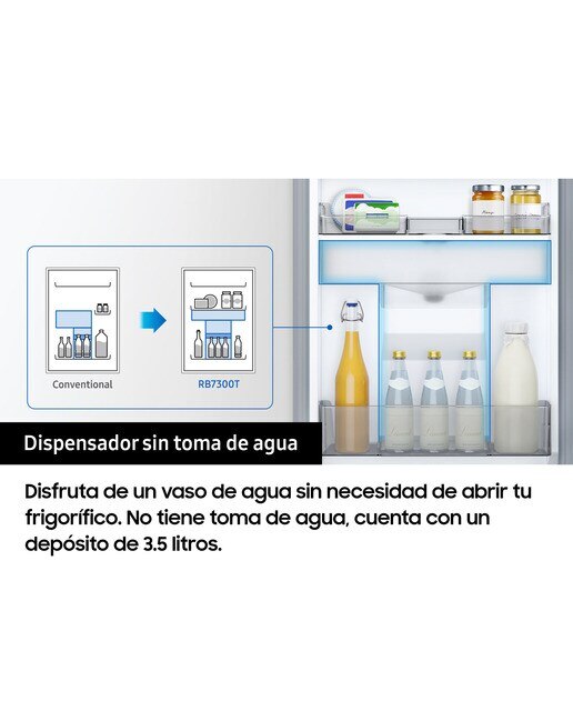 Frigorífico Combi Samsung No Frost, Smart - RB38C655DS9/EF - Inox Inox-11