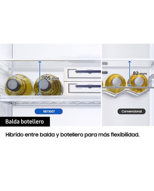 Frigorífico Combi Samsung No Frost, Smart - RB38C655DS9/EF - Inox Inox-13