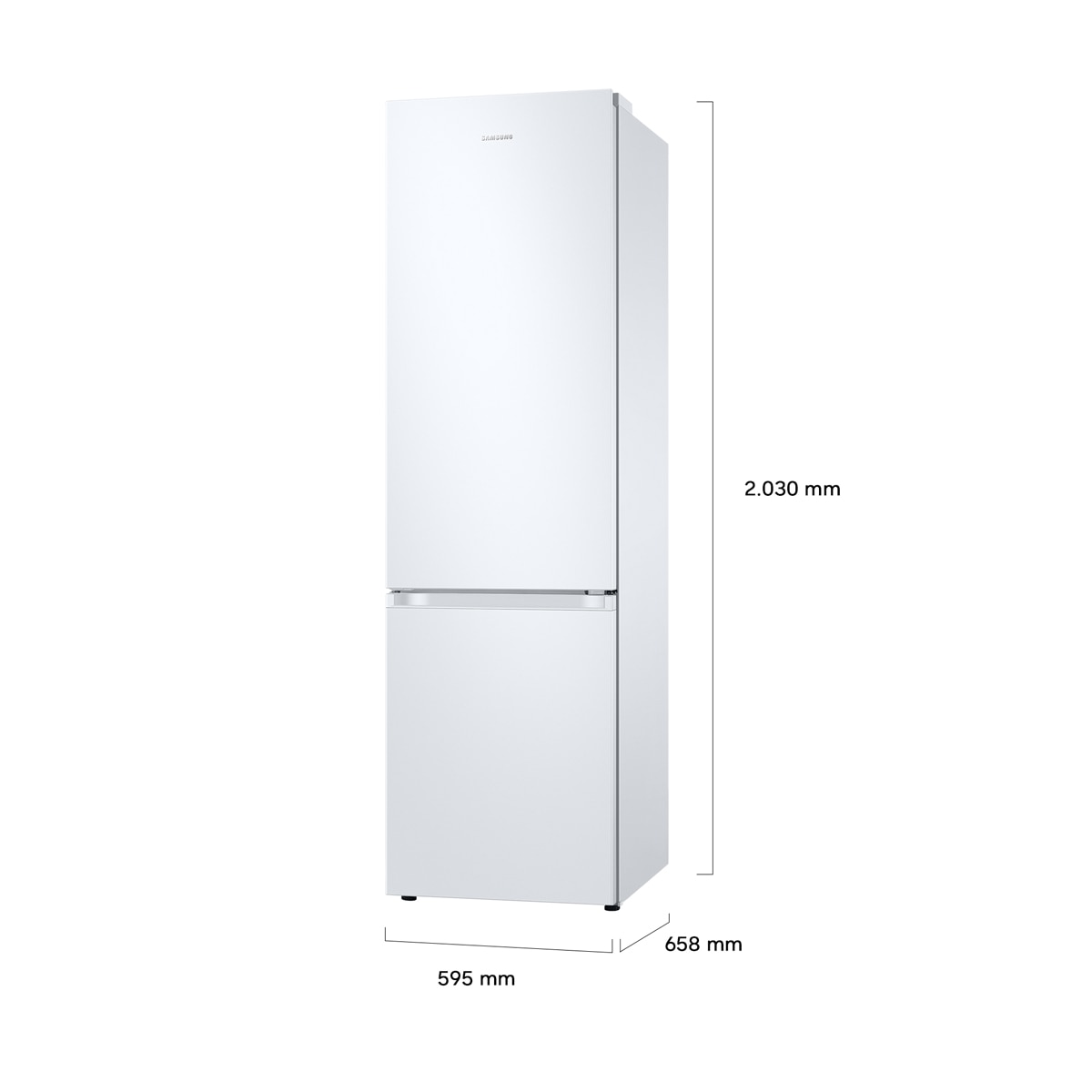 Frigorífico Combi Samsung All Around Cooling, Smart - RB38C605CWW/EF - Blanco Blanco-3