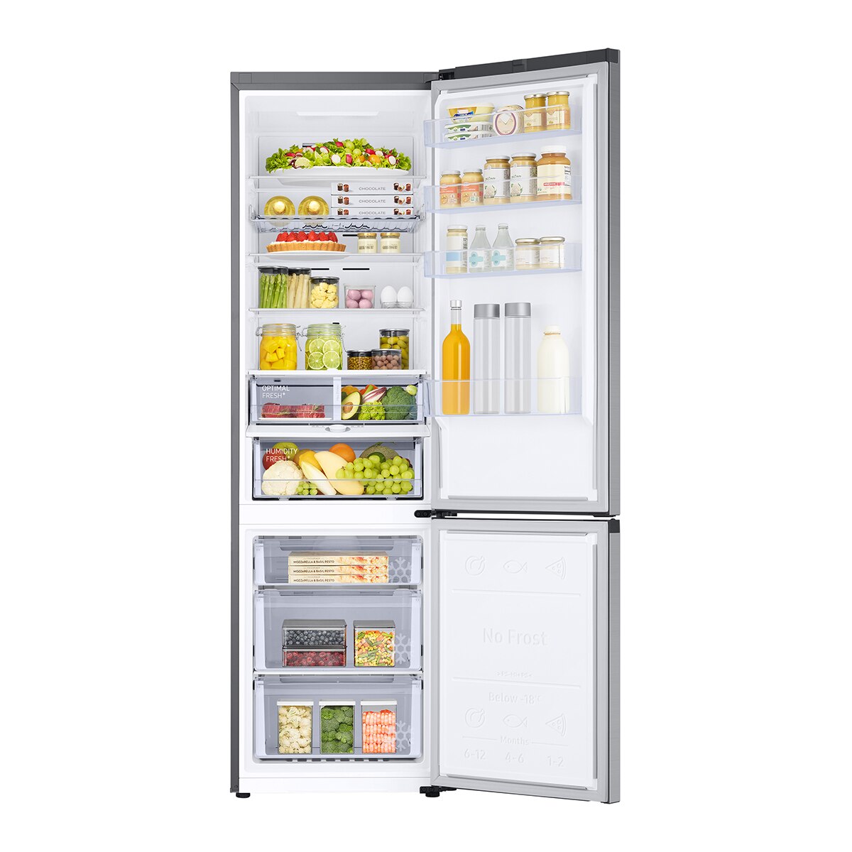 Frigorífico Combi Samsung All Around Cooling, Smart - RB38C675DSA/EF Inox-4
