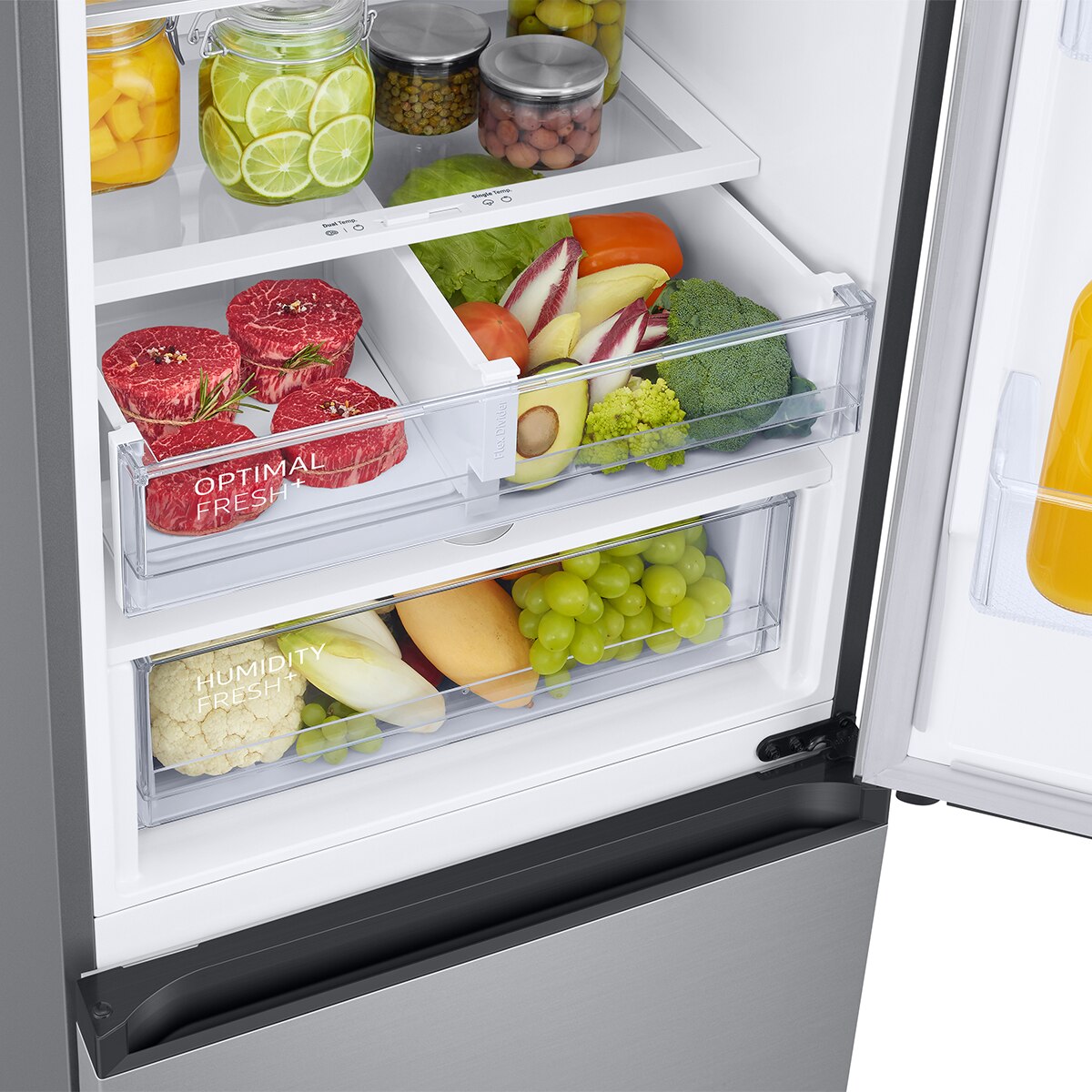 Frigorífico Combi Samsung All Around Cooling, Smart - RB38C675DSA/EF Inox-5