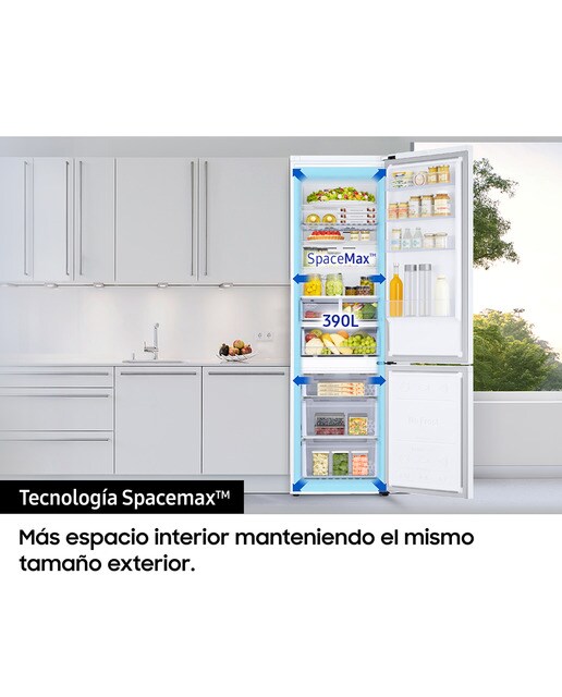 Frigorífico Combi Samsung con tecnología SpaceMax, Smart - RB38C605DWW/EF Blanco-8