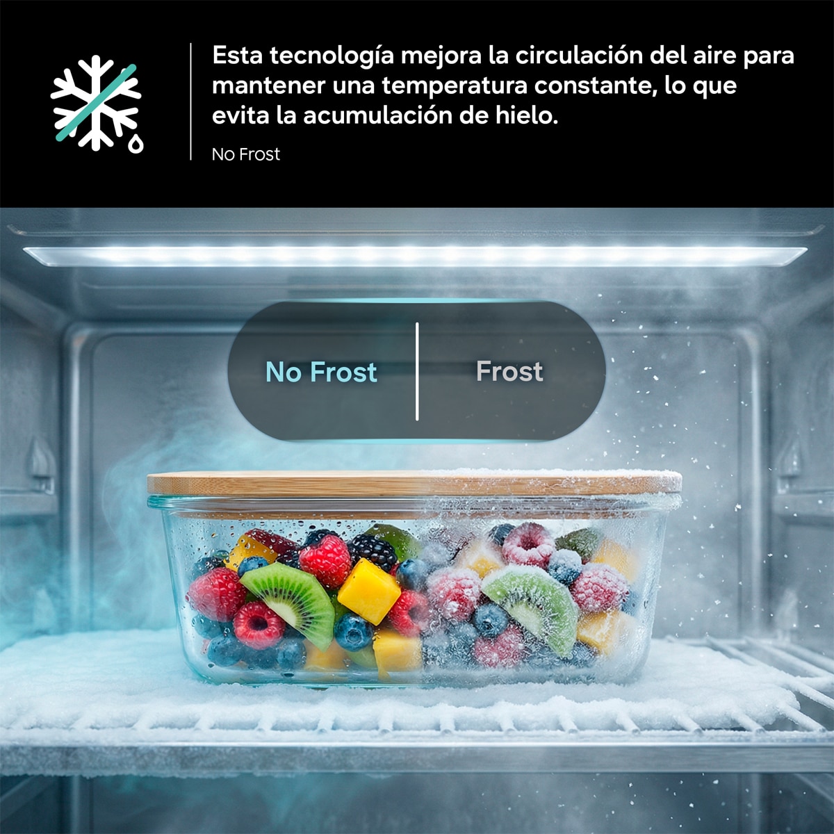 Frigorífico Combi Samsung con tecnología SpaceMax, Smart - RB34C600DWW/EF Snow White-9