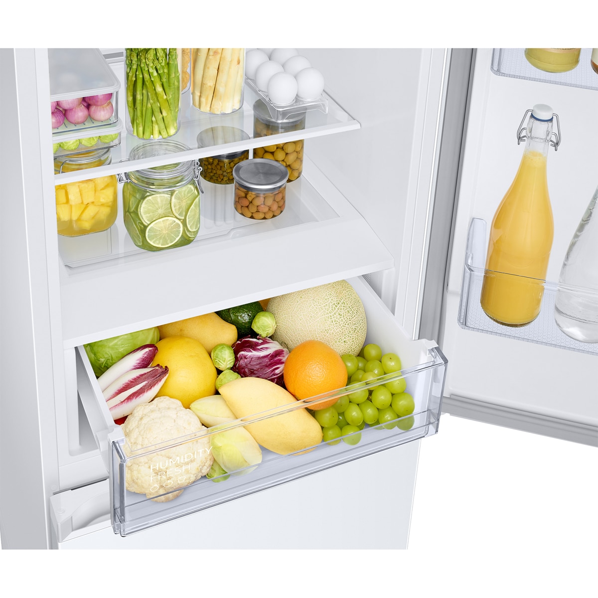 Frigorífico Combi Samsung con tecnología SpaceMax, Smart - RB34C600DWW/EF Snow White-11
