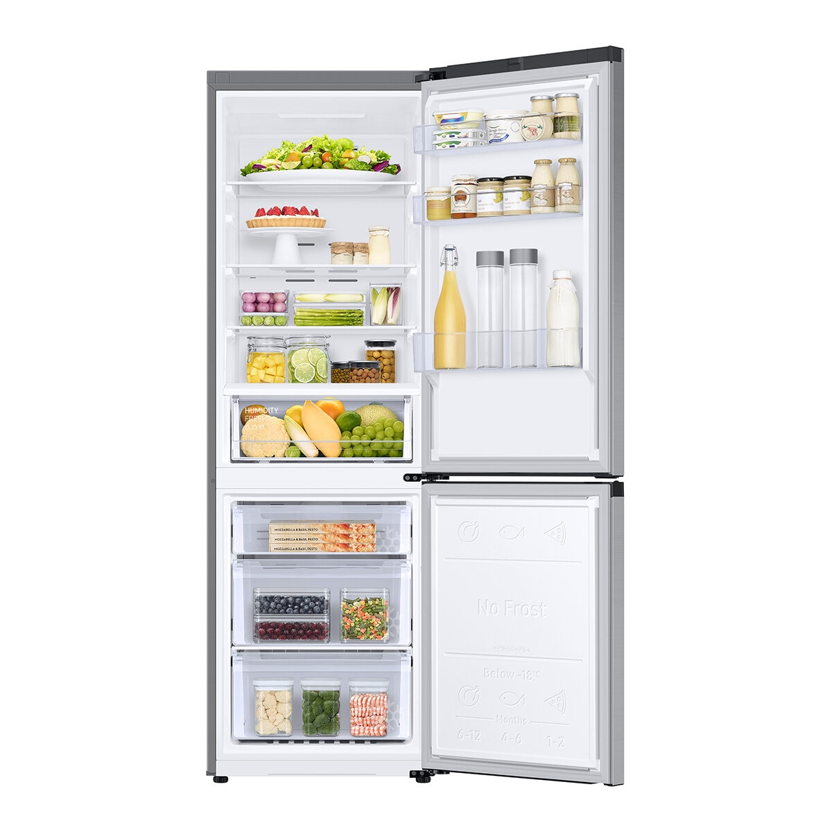 Frigorífico Combi Samsung No Frost, Smart - RB34C600CSA/EF Inox-4