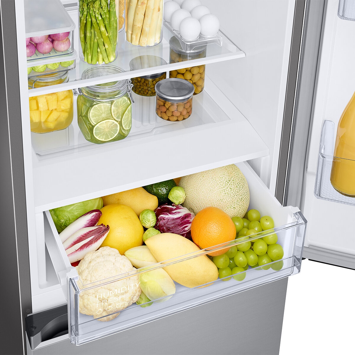 Frigorífico Combi Samsung No Frost, Smart - RB34C600CSA/EF Inox-5