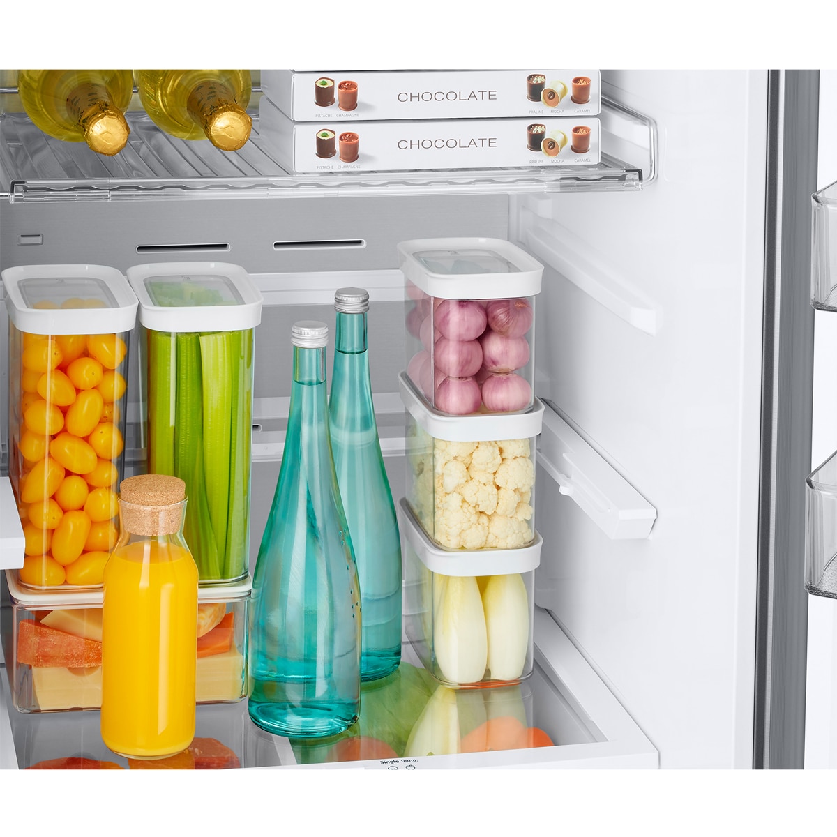 Frigorífico Combi Samsung No frost, Smart - RB38C7B6A22/EF Cristal negro-12