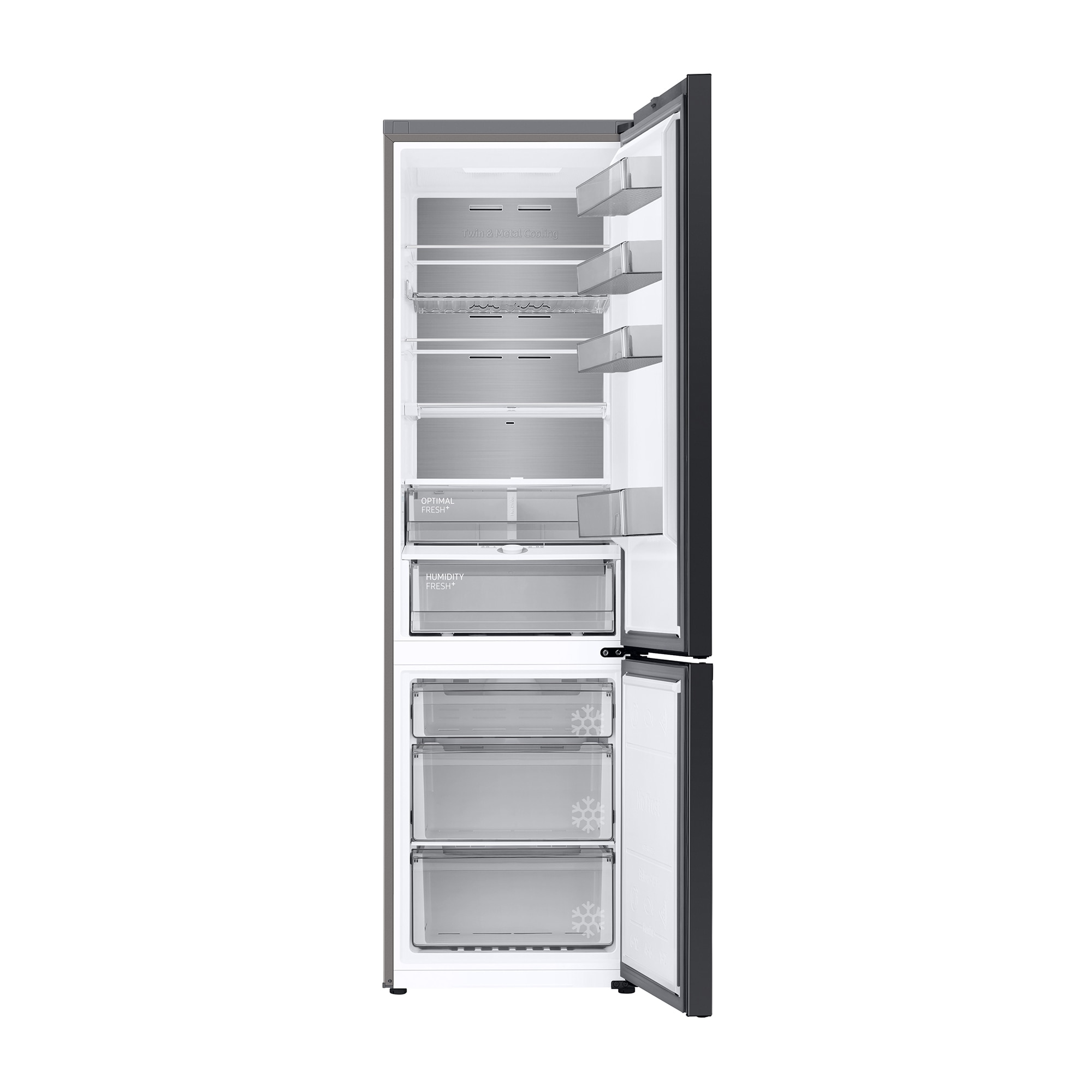 Frigorífico Combi Samsung Tecnología SpaceMax, Wifi - RB38C7B6AB1 Grafito-3