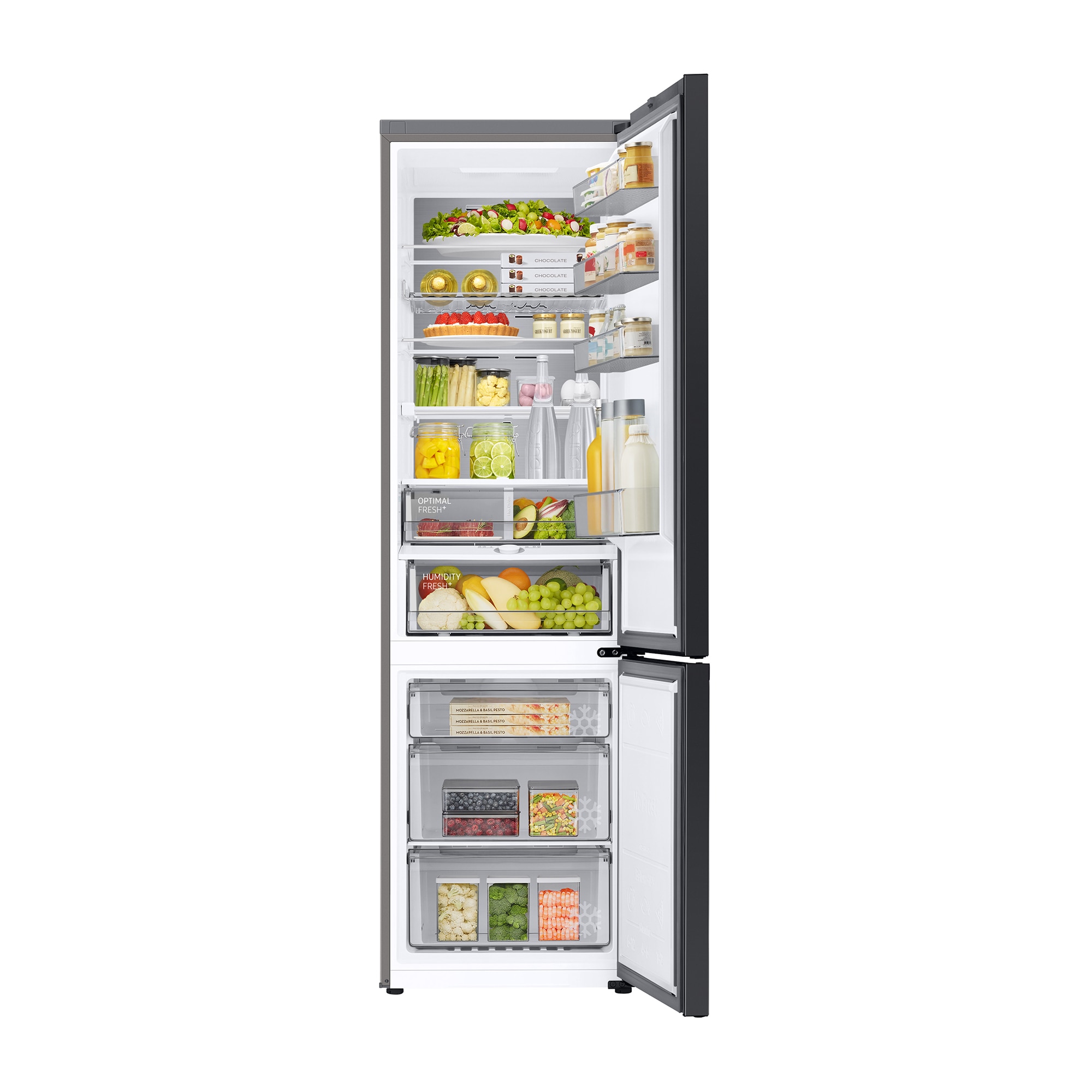 Frigorífico Combi Samsung Tecnología SpaceMax, Wifi - RB38C7B6AB1 Grafito-4