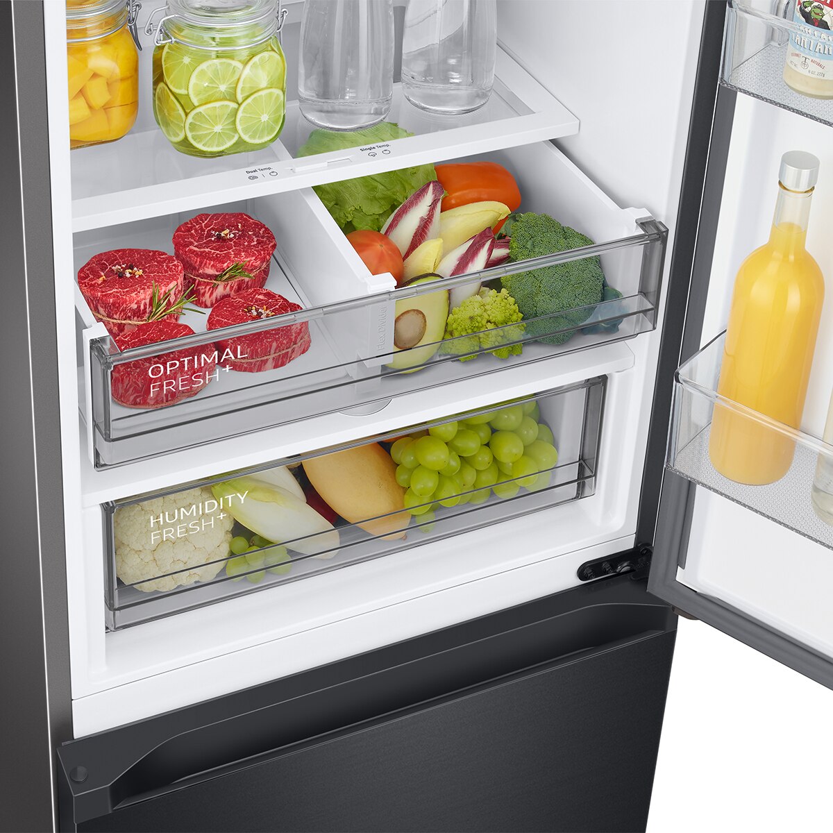 Frigorífico Combi Samsung Tecnología SpaceMax, Wifi - RB38C7B6AB1 Grafito-5