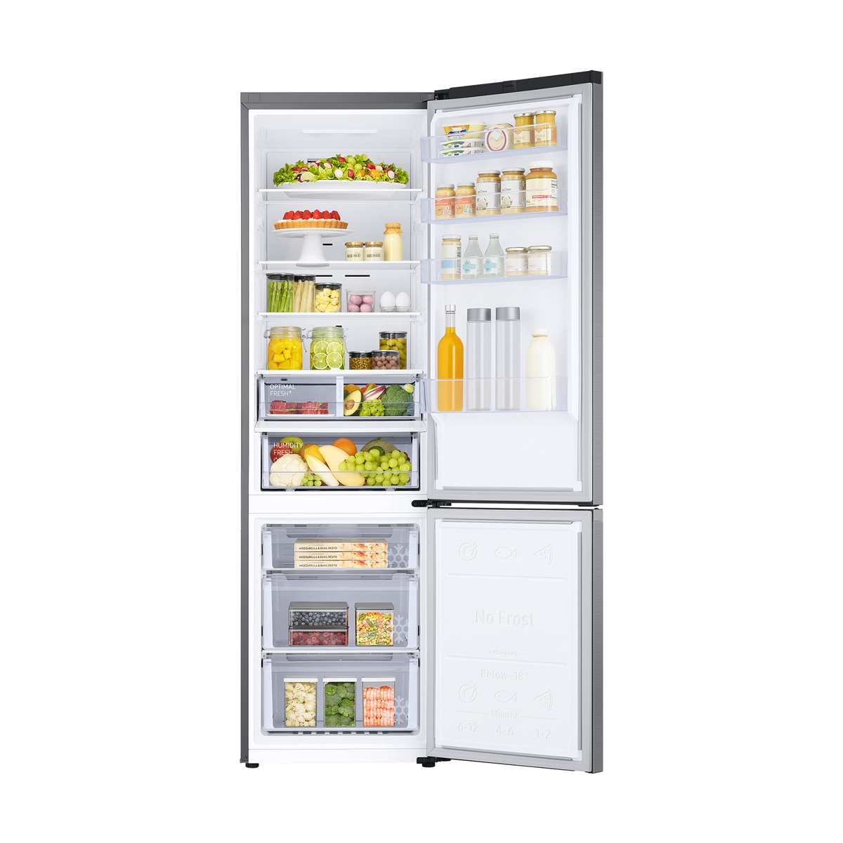 Frigorífico Combi Samsung No Frost, Smart - RB38C607AS9/EF Inox-10