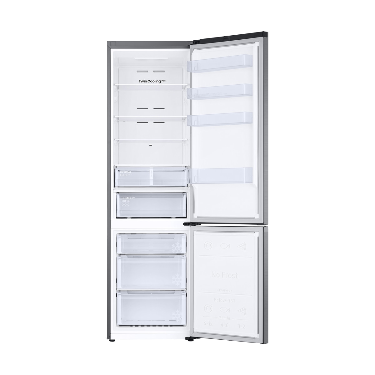 Frigorífico Combi Samsung No Frost, Smart - RB38C607AS9/EF Inox-14