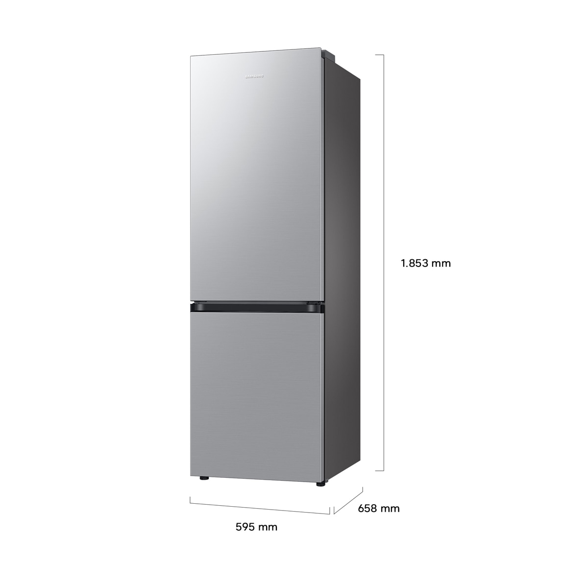 Frigorífico Combi Samsung Wifi, tecnología SpaceMax - SMART RB34C602DSA/EF Inox-2
