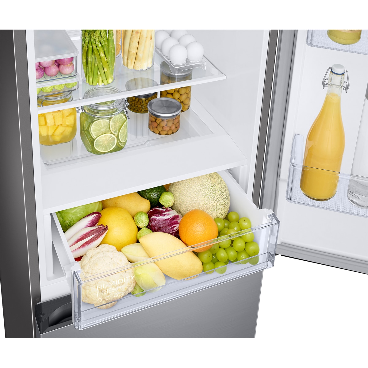 Frigorífico Combi Samsung Wifi, tecnología SpaceMax - SMART RB34C602DSA/EF Inox-10
