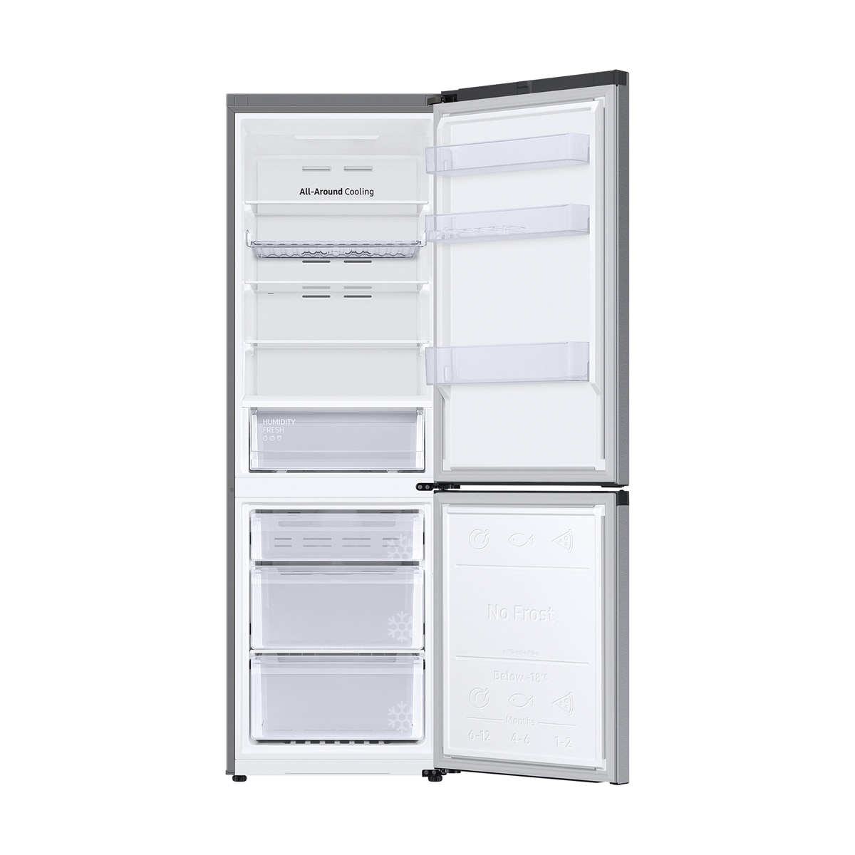 Frigorífico Combi Samsung Wifi, tecnología SpaceMax - SMART RB34C602DSA/EF - Inox Inox-15