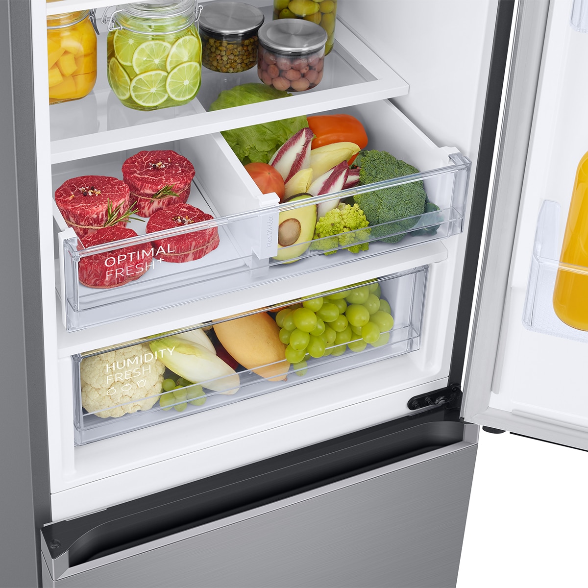 Frigorífico combi Samsung Total No Frost - RB38T607BS9/EF Inox-6