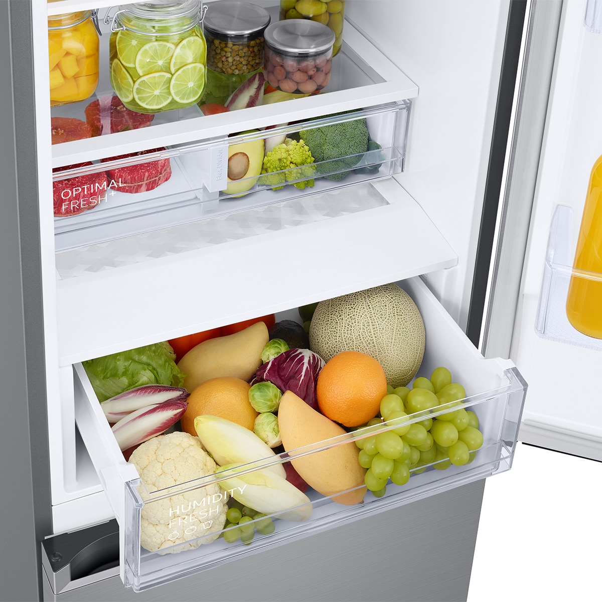 Frigorífico combi Samsung Total No Frost - RB38T607BS9/EF Inox-7