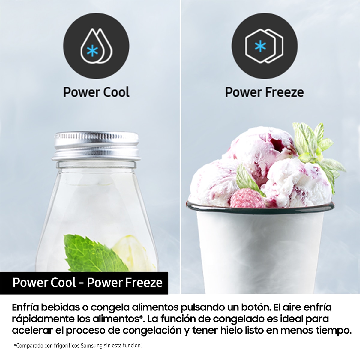 Frigorífico Combi Samsung con IA 185cm All Around Cooling 344L Clase C Blanco - RB34C600CWW/EF Blanco-6