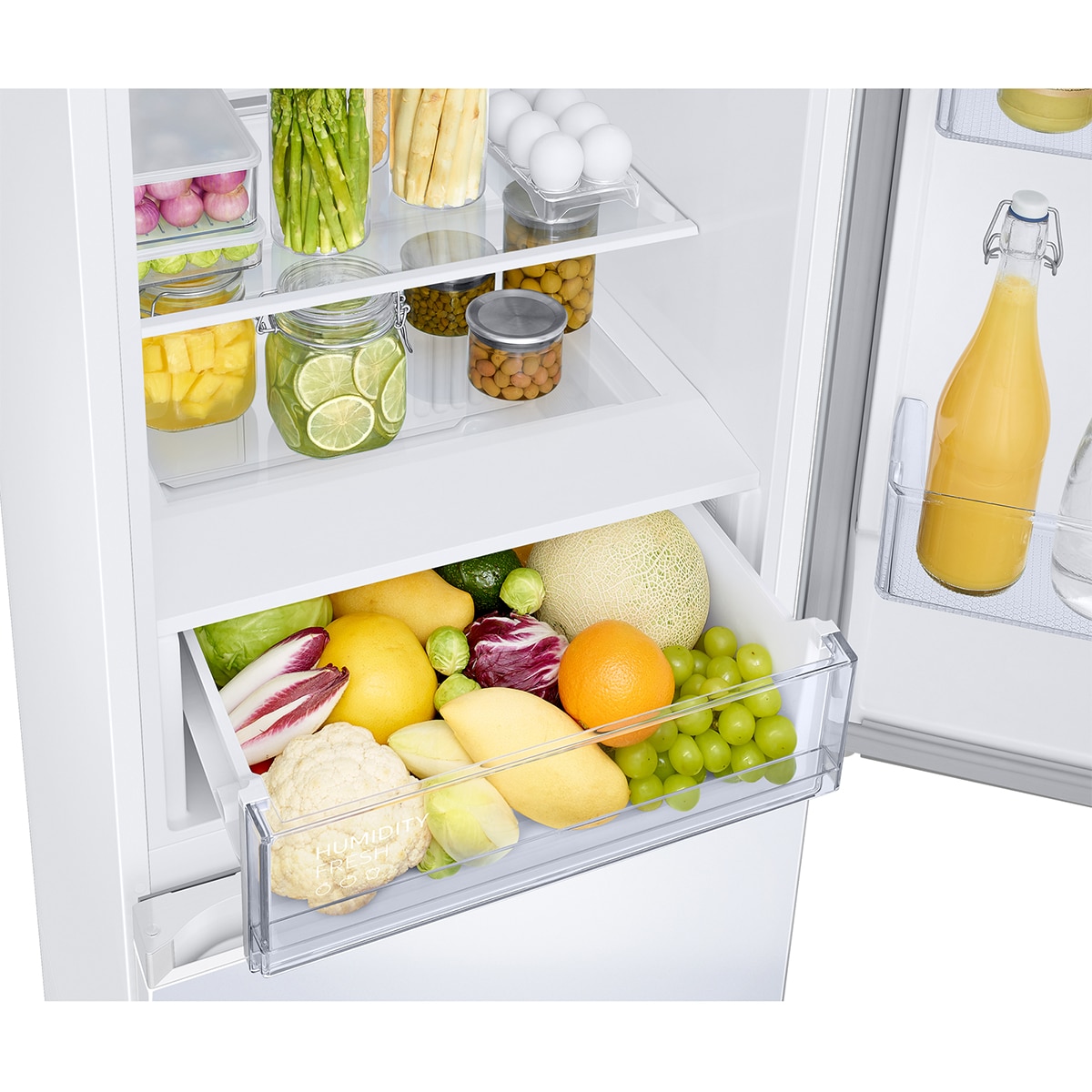 Frigorífico Combi Samsung con IA 185cm All Around Cooling 344L Clase C Blanco - RB34C600CWW/EF Blanco-13