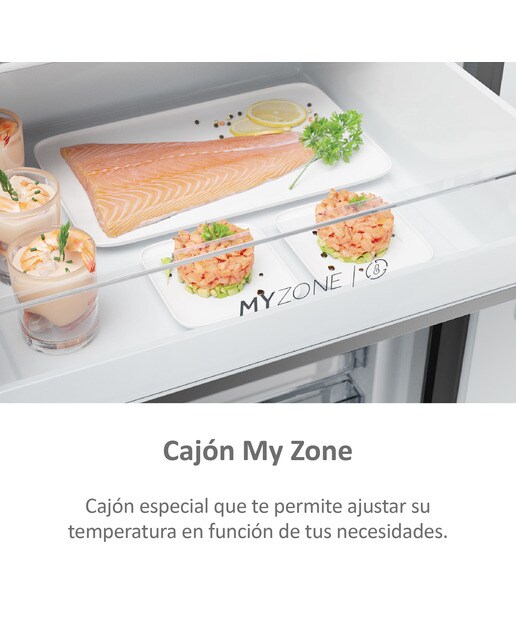 Frigorífico Combinado Haier 2D 60 Series 5 PRO HDPW5620ANPD No Frost, Wifi e de 205 cm - Inox Escuro Dark Inox-11