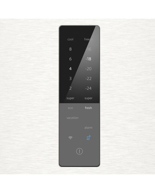 Frigorífico Combinado Siemens iQ500 KG49NAICT No Frost com HyperFresh e de 203 cm - Inox-easyclean Aço inoxidável-4