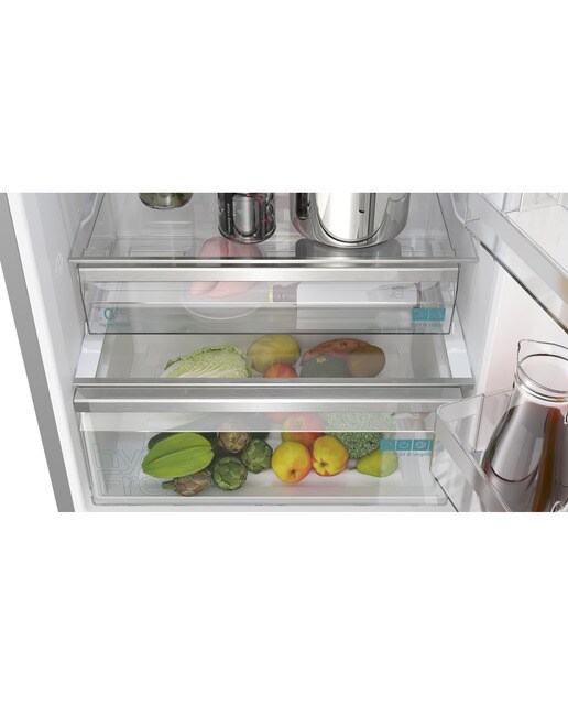 Frigorífico Combinado Siemens iQ500 KG49NAICT No Frost com HyperFresh e de 203 cm - Inox-easyclean Aço inoxidável-9