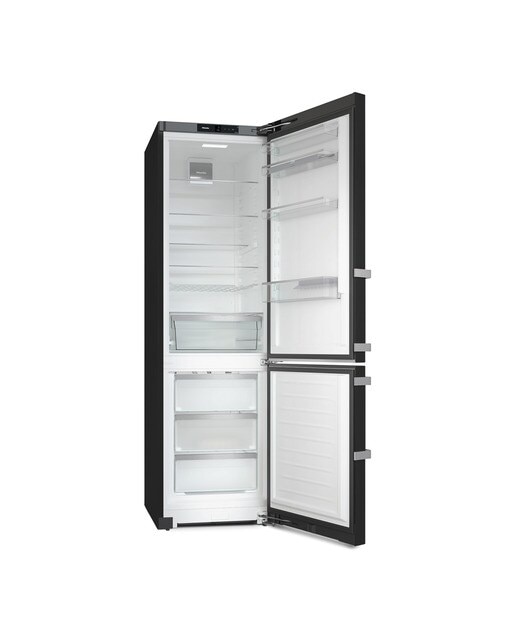 Frigorífico Combinado Miele KFN4795CD BST DailyFresh, NoFrost, DynaCool e de 201,5 cm - Preto e Porta Blacksteel Preto-2