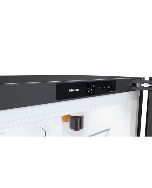 Frigorífico Combinado Miele KFN4795CD BST DailyFresh, NoFrost, DynaCool e de 201,5 cm - Preto e Porta Blacksteel Preto-5