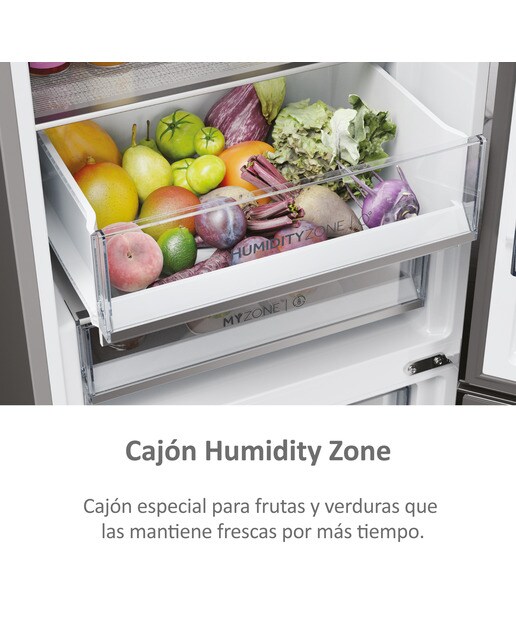 Frigorífico Combi Haier Total No Frost con WIFI 2D 60 Series 5 - HDPW5620CNPK Inox-5