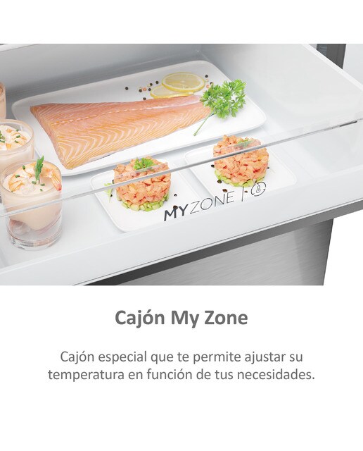 Frigorífico Combi Haier Total No Frost con WIFI 3D 60 Series 5 - HTW 5618CNMG Inox-7