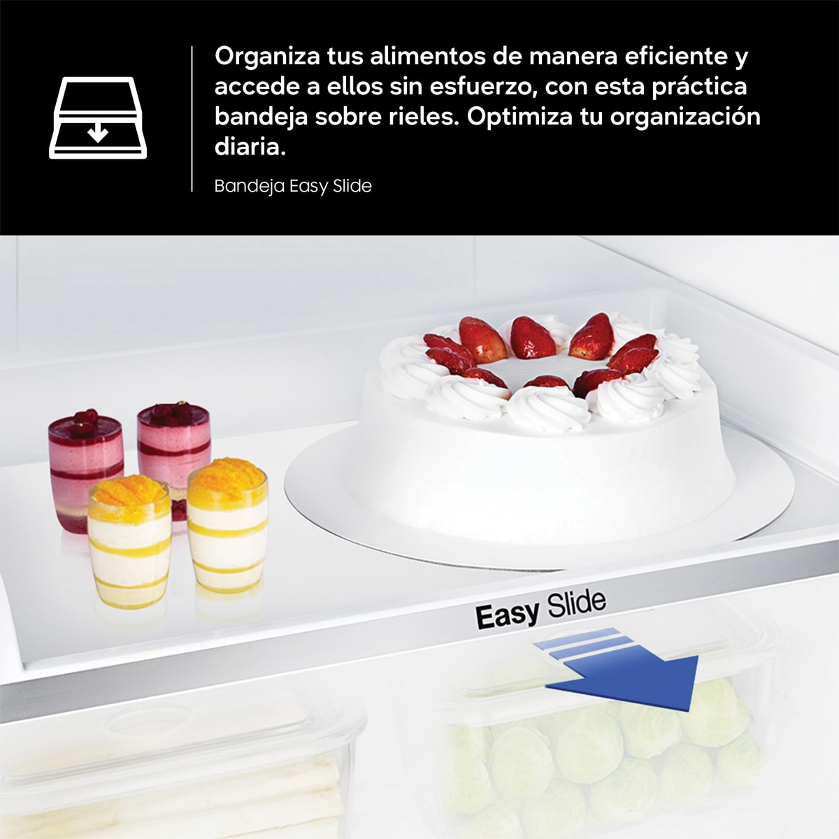 Frigorífico Combi Samsung con IA 185cm Balda Botellero 339L Clase E Inox RB33J3515S9/EF Inox-6