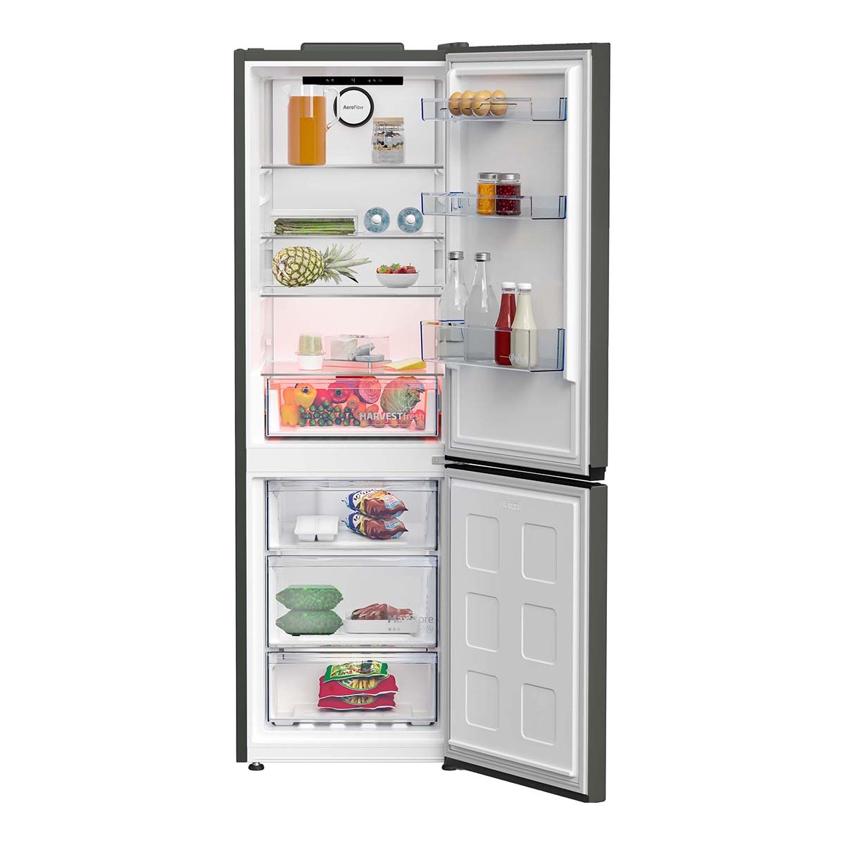 Frigorífico combi Beko con tecnología Neofrost, AeroFlow - B5RCNE365HG Inox-8