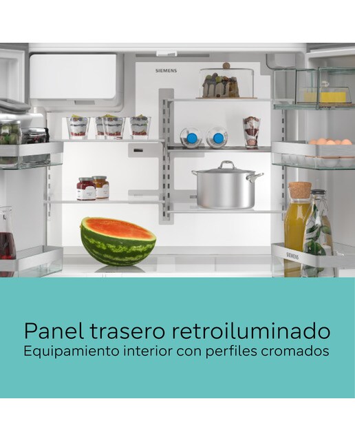 Frigorífico Americano Siemens KF96DPXEA Total No Frost com Dispensador Dark-4