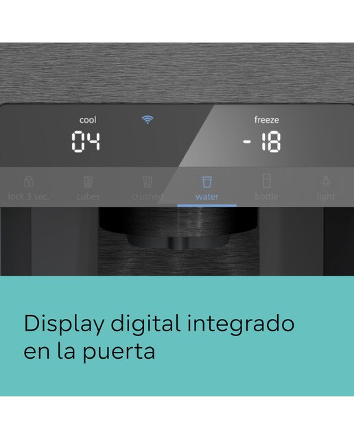 Frigorífico Americano Siemens KF96DPXEA Total No Frost com Dispensador Dark-8