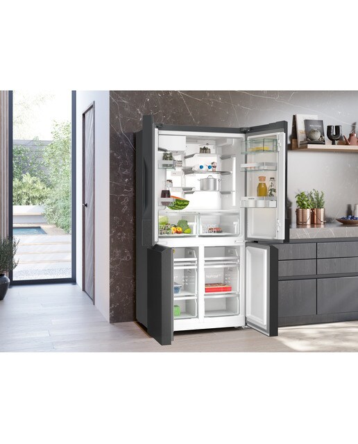 Frigorífico Americano Siemens KF96DPXEA Total No Frost com Dispensador Dark-15