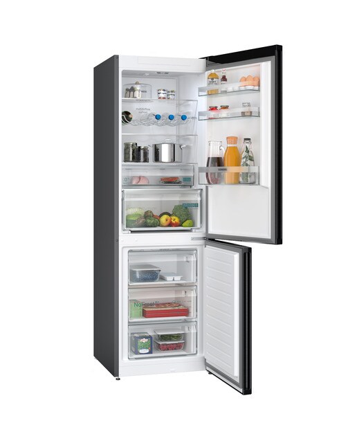 Frigorífico Combinado Siemens KG36NXXBF Total No Frost e de 186 cm - Black Inox Black Inox-2