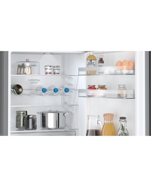 Frigorífico Combinado Siemens KG36NXXBF Total No Frost e de 186 cm - Black Inox Black Inox-3