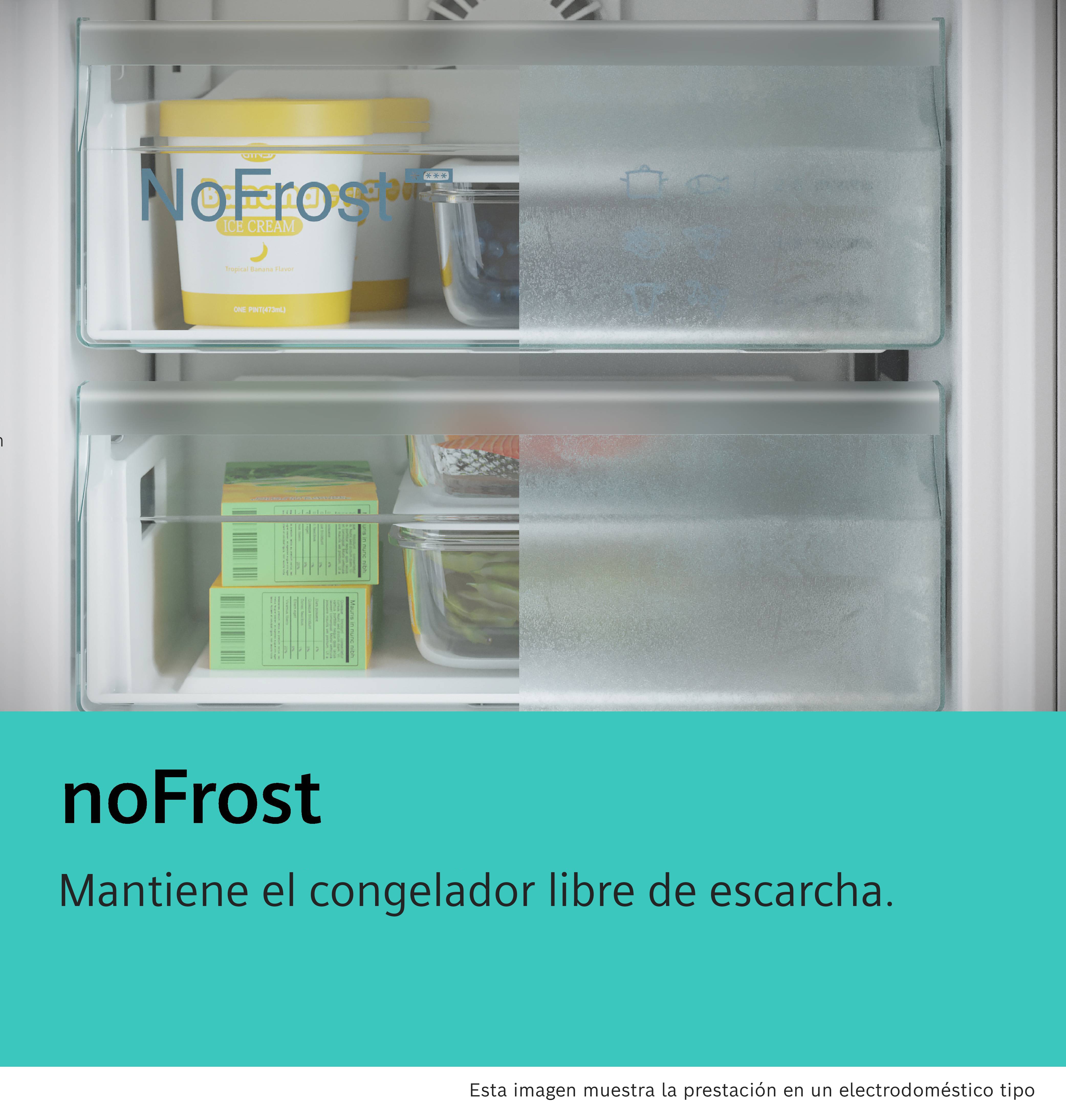 Frigorífico Combinado Siemens KG36NXXBF Total No Frost e de 186 cm - Black Inox Black Inox-11