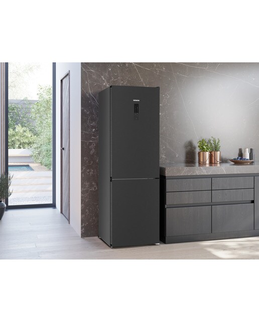 Frigorífico Combinado Siemens KG36NXXBF Total No Frost e de 186 cm - Black Inox Black Inox-13