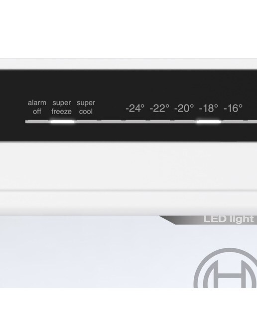 Frigorífico Combinado Bosch Serie 4 KGN36VIBT Tecnologia Inverter, Total No Frost e de 186 cm - Inox Antidedadas Inox anti marcas-8