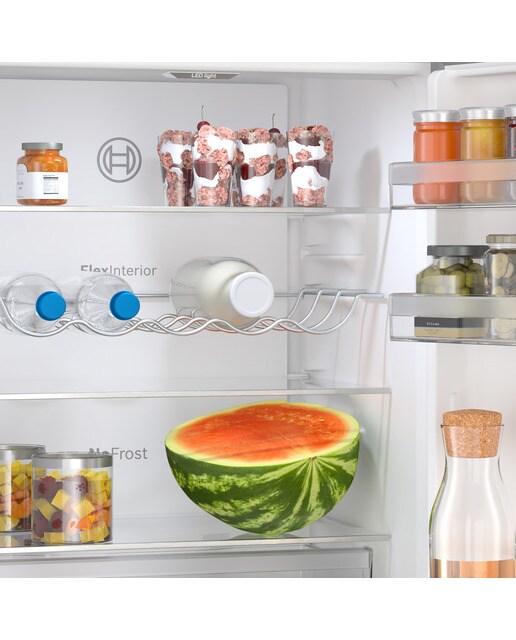 Frigorífico Combinado Bosch Serie 4 KGN36VIBT Tecnologia Inverter, Total No Frost e de 186 cm - Inox Antidedadas Inox anti marcas-9