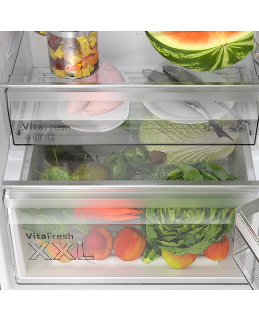 Frigorífico Combinado Bosch Serie 4 KGN36VIBT Tecnologia Inverter, Total No Frost e de 186 cm - Inox Antidedadas Inox anti marcas-10