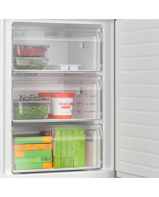 Frigorífico Combinado Bosch Serie 4 KGN36VIBT Tecnologia Inverter, Total No Frost e de 186 cm - Inox Antidedadas Inox anti marcas-11