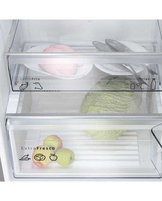 Frigorífico combi Balay Total No Frost - 3KFB664XE - Inox Inox-6