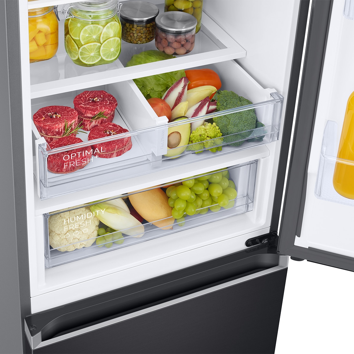 Frigorífico combi Samsung Twin Cooling Plus - RB38C607AB1/EF Grafito-3