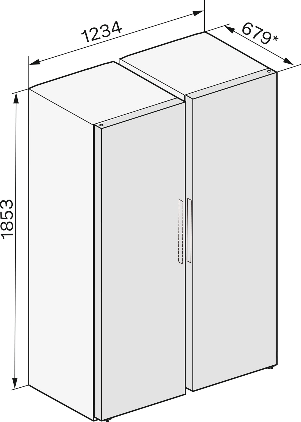 Frigorífico de 1 Porta Miele KS 4383 D D EL Daily Fresh, DynaCool e Side-by-Side e de 185,5 cm - Aço Inoxidável Inox-8