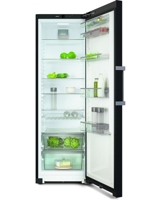 Frigorífico de 1 Porta Miele KS 4783 DD BST DailyFresh e Side-by-Side e de 185,5 cm - Porta Blacksteel Aço preto-3
