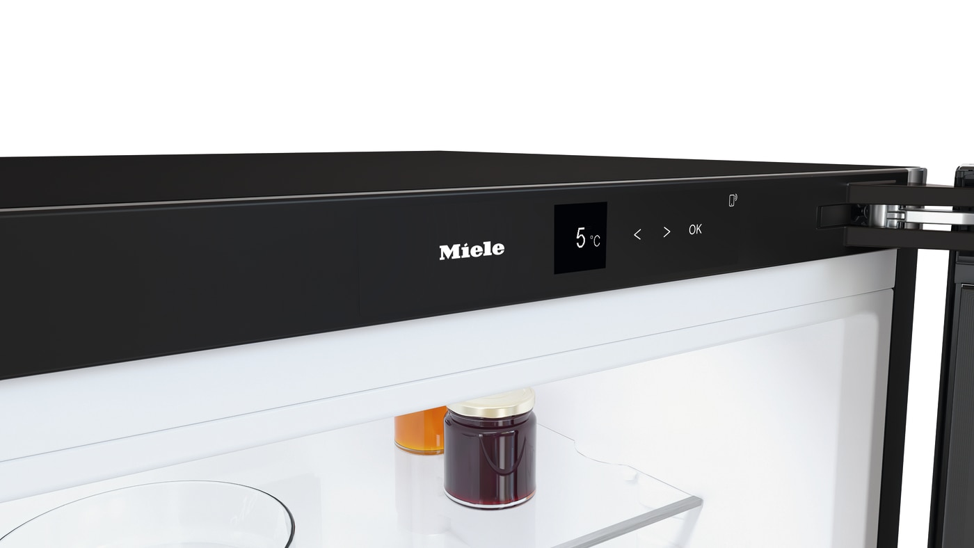 Frigorífico de 1 Porta Miele KS 4783 DD BST DailyFresh e Side-by-Side e de 185,5 cm - Porta Blacksteel Aço preto-4