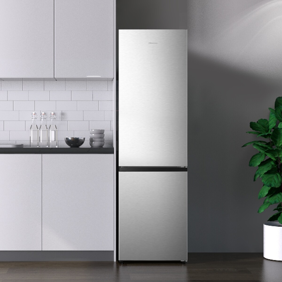 Frigorífico combi Hisense Total No Frost - RB440N4ACC Inox-6